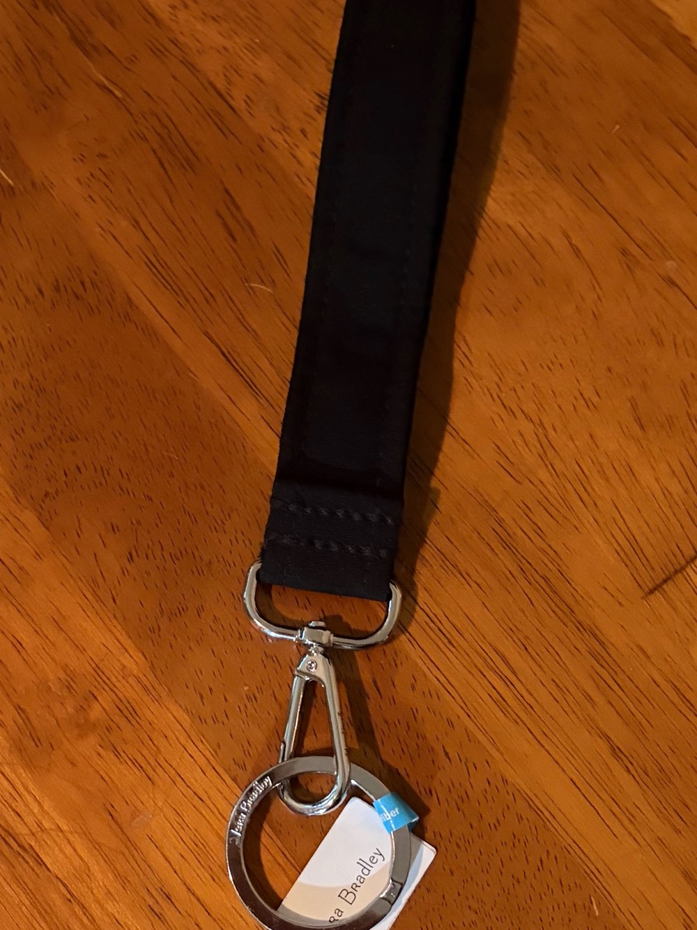 Vera Bradley Black Wristlet Strap - Picture 2 of 2